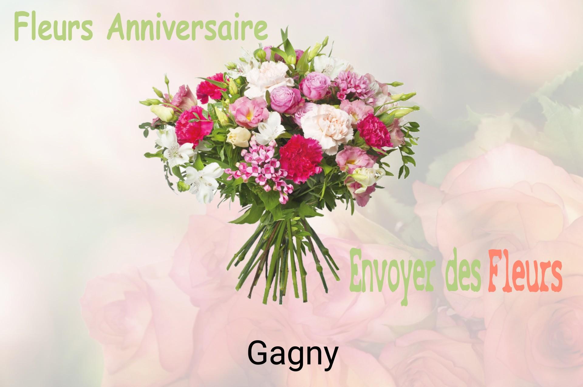 Bouquet de fleurs d’anniversaire livré à Gagny